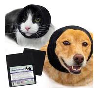 Zoni Pets, LLC Happy Hoodie Black 2 Pack Contains One Large and One Small Hoodie by by