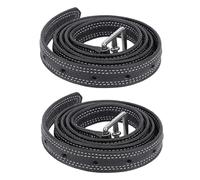 Zonizforceal 2 PCS Equestrian Stirrup Strap, Horse Bridle Strap, Thickened Cowhide Elastic Belt with Reinforced Belly Root Design for Horseback Riding, Durable Curb Strap for Stable Fit And Com
