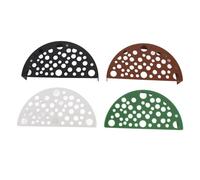 Zonizforceal 4 pezzi di tana per gamberi, tunnel per pesci in ABS, nascondiglio per l’allevamento dei gamberi; spaziosa tana nascondiglio per gamberi, ideale per la decorazione dell’acquario,