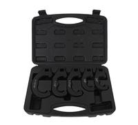 Zonizforceal 5Pcs Tie Rod Pitman Arm Adjusting Tool Set, Metal High Flexibility Wrenches for 1/2 Inch Drive Ratchet, Includes 3/4in to 1-13/16in Sizes, for Car Steering Repair and Alignment