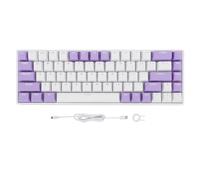 Zonizforceal 68 Keys Mechanical Keyboard 60%, Wired Blue Switch Hot Swap RGB Backlit USB C Keyboard with Detachable Cable for 7 8 10 and HarmonyOS