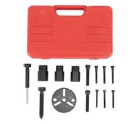 Zonizforceal AC Compressor Clutch Removal Kit, 14 - Piece Rust - Proof Installer Puller Tool Set for FS6 C171 6P 148 R4 HR - 6 V5 SD505-709 Auto AC Compressor