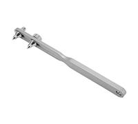 Zonizforceal Apri-coperchio posteriore per orologi a becco rotondo, strumento regolabile a 2 artigli in acciaio inox per la rimozione della cassa dell’orologio, range da 10,5 a 63 mm, per la