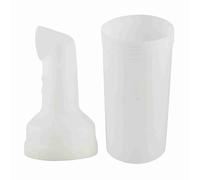 Zonizforceal Bottiglia Universale per riempimento di Sabbia Opaca da Golf, Accessorio per Carrello da Golf per Club Car, Kit per la Riparazione delle Divot con Design a Collo Curvo, Bottiglia i