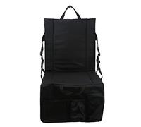 Zonizforceal Cuscino da Seduta per Stadio con Schienale, Cuscino Pieghevole e Portatile per Esterni per Tribune, Prati e Eventi Sportivi, Include Una Tasca con Rete per la conservazione