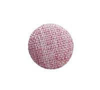 ZONSHJDKR Bottoni per Vestiti 30 Pezzi 15/18/20/23/25/28/30 mm Bottoni Rivestiti in Tessuto, Gambo in Metallo, di Lino, Decorazione for Cuscini da Divano, Accessori for Cucito Fai Te(Pink,23mm 30pcs)