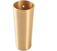ZONSHJDKR Cappucci per Gambe di mobili, Copripiedi for mobili, Guaina in Ottone Passante, Adatti for tavoli, sedie e divani, Accessori in Rame, valorizzano Lo Stile della casa(30 * 100mm)