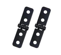 ZONSHJDKR Cerniera per Porta con Cuscinetto a Sfere 2 Pezzi di Cerniere rettangolari for Ante armadietti in Metallo, for Gioielli, Nere antiche, Mini for scatole Legno, Artigianato Fatto a Mano