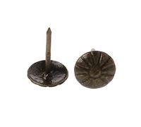 ZONSHJDKR Puntina da Disegno, for Chiodi Divano, Puntine for tappezzeria, for, 100 Pezzi in Ottone Anticato for, Chiodini, perni, for Porte, ferramenta, spedizione Diretta, Fissaggio usuale e Pratico