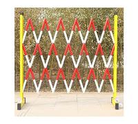 ZONSHJDKR Recinzione Retrattile Cancello di Sicurezza Retrattile for vialetto con rotelle for Il Controllo della Folla nelle scuole(Rosso,47x197in)