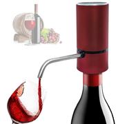 ZONSUSE Aeratore per Vino Elettrico,Decanter Elettrico per Vino,Distributore Automatico di Vino One Touch,Ossigenatore Vino Elettrico,Miglioramento Vino Rosso Bianco Whisky Champagne Gusto Aroma(B-2)