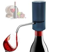 ZONSUSE Aeratore per Vino Elettrico,Decanter Elettrico per Vino,Distributore Automatico di Vino One Touch,Ossigenatore Vino Elettrico,Miglioramento Vino Rosso Bianco Whisky Champagne Gusto Aroma(B-1)