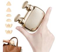 ZONSUSE Mini Pistola Massaggiante Portatile, Massaggiatore Muscolare Compatto, Massaggiatore da Viaggio, per Sport, Ufficio, Casa, Sollievo Rapido dalla Fatica, Idea Regalo per Uomo Donna (Oro)