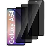zonyee 3 Pezzi Privacy Pellicola Protettiva per Samsung Galaxy A54 5G, Durezza 9H Anti-Spy Vetro Temperato Film, Anti-Graffio, Senza Bolle, Facile da Installare, Anti-Spia Protezione Schermo