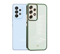 zonyee Cover per Samsung Galaxy A53, Custodia Protettiva in Morbido TPU Elettrolitico Cover compatibile con Samsung Galaxy A53, Protezione Dell'obiettivo della Fotocamera e Custodia Antiurto