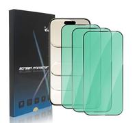 zonyee Vetro Temperato Per iPhone Air, 3 Pezzi Durezza 9H Anti Luce Blu Pellicola Protettiva per iPhone Air 6.5 Pollici [Protezione per Gli Occhi con Luce Verde] [HD Schermo Pellicola]