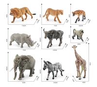 Zoo Animal Model Toys Scopri la fauna selvatica attraverso il gioco e l'esploraz