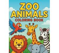 ZOO Animals: Coloring Book