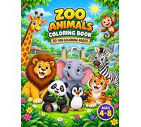 Zoo Animals Coloring Book