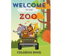Zoo animals: Coloring book