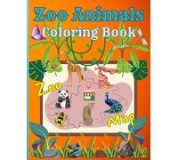 Zoo Animals Coloring Book