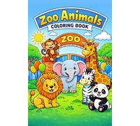 Zoo Animals: Coloring Book