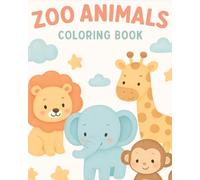 Zoo Animals Coloring Book: Coloring book for Kids