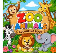 Zoo Animals Colouring Book
