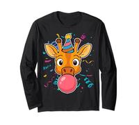 Zoo Animals Wildlife Festa di Compleanno Zoo Day Animal Maglia a Manica
