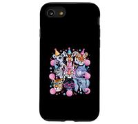 Zoo Animals Wildlife Gomma da masticare per il compleanno dello zoo Custodia per iPhone SE (2020) / 7 / 8
