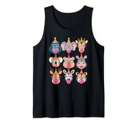 Zoo Animals Wildlife Safari Jungle Birthday Party Boys Girls Canotta