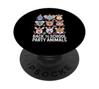 Zoo Animals Wildlife Safari Jungle Birthday Party Boys Girls PopSockets PopGrip Adesivo