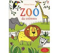 Zoo da colorare. Con adesivi. Ediz. illustrata