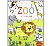 Zoo da colorare. Con adesivi. Ediz. illustrata