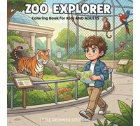 Zoo Explorer: Leo's Zoo Journey - A Coloring Book for Kids and Families