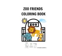 Zoo Friends Coloring Book