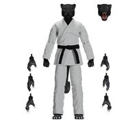 Zoo Jitsu Fighters Action Figure Da 6 Pollici | Paulo Il PANTERA Con Gi Bianco