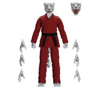 Zoo Jitsu Guerrieri 15.2cm Action Figure Shadow The Neve Leopard con il Rosso Gi