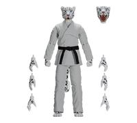 Zoo Jitsu Guerrieri 15.2cm Action Figure Shadow The Neve Leopardo Con Bianco Gi