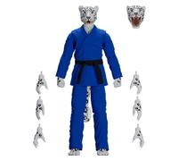 Zoo Jitsu Guerrieri 15.2cm Action Figure Shadow The Neve Leopardo Con Blu Gi