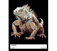 Zoo Keeper Notebook: Iguanas and Reptiles - Exotic Animal Lover Design