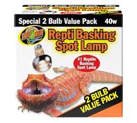 Zoo Med - Lampada riscaldante per rettili, 2 Pezzi