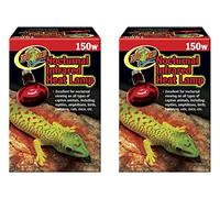Zoo Med - Lampada Termica a infrarossi, 150 W, Confezione da 2, Colore: Rosso