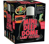 Zoo Med Mini Deep Dome Lamp Fixture - 1 pz.