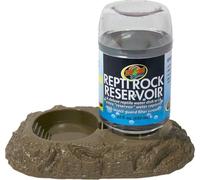 Zoo Med Repti Reservoir - Distributore di Acqua per Rettili, Dispenser per l'acqua per Tartarughe, Ragni, Lucertola con Bottiglia, Small - 9X3X14 CM