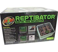 Zoo Med Reptibator - Incubatrice Uova Rettili, Controllo Digitale, Elemento riscaldante rigido da 55 Watt, Serbatoi Multipli, 45X45X24 CM