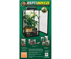 Zoo Med ReptiBreeze Aluminium Screen Cage - 40 x 40 x 76 cm - 1 pz.