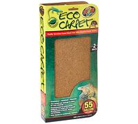 Zoo Med - Tappetino per Rettili, 2 Pezzi, Morbido, Lavabile e Non abrasivo, 33X122 CM