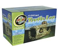 Zoo Med Turtle Log - Tronco Galleggiante per Tartarughe, Gioco interattivo per Tartarughe d'acqua, anti ribaltamento, 30X15X15 CM