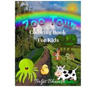 Zoo Tour-Animal Coloring Book for Kids